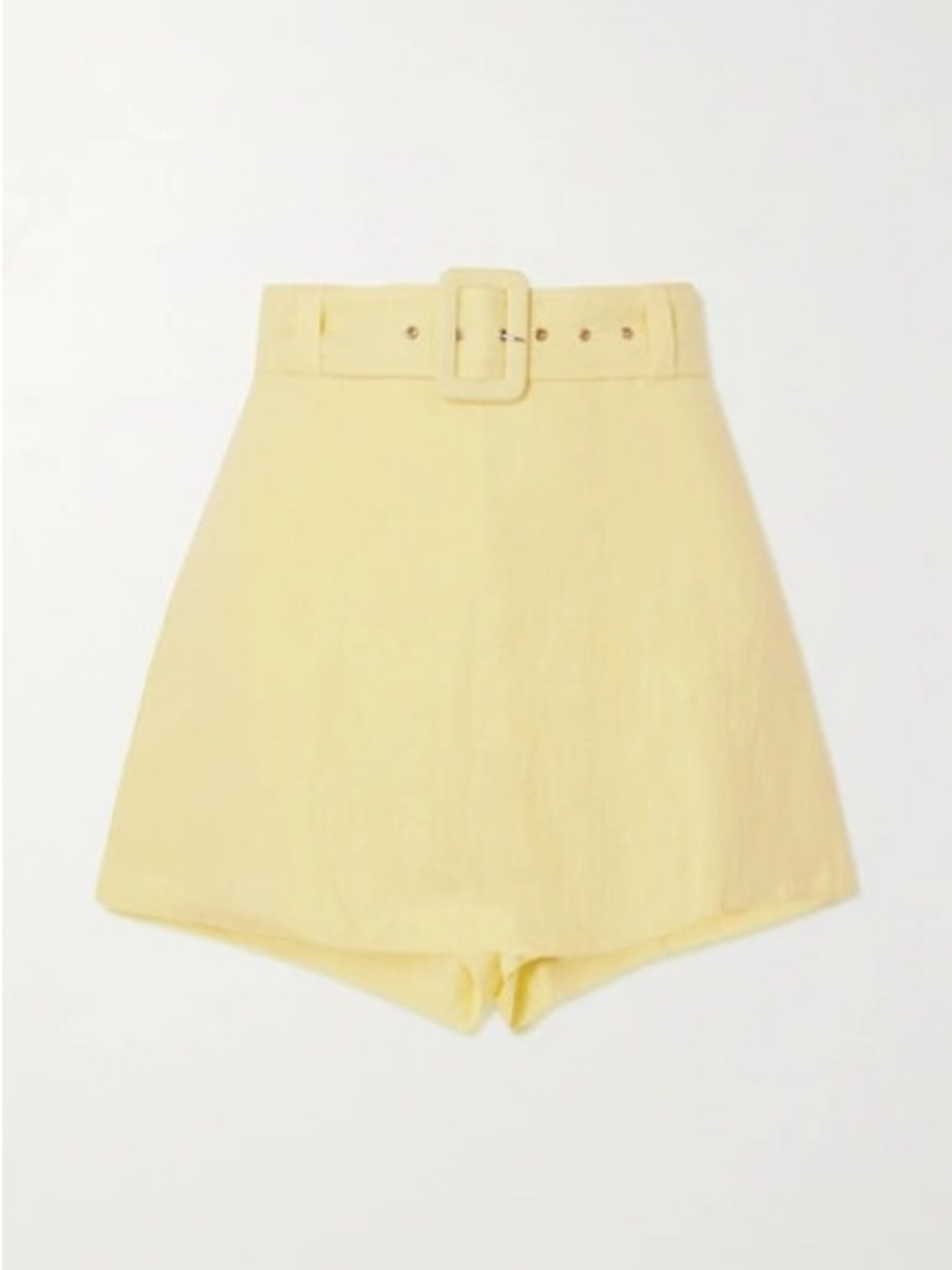 NWT Faithfull the Brand Celia Skort in Daffodil Yellow